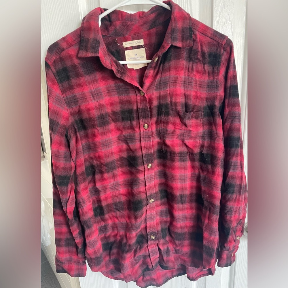 American Eagle boyfriend fit flannel